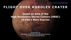 Le cratère martien Korolev | Futura