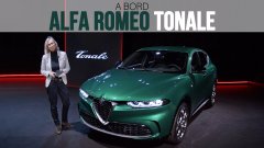 A bord de l'Alfa Romeo Tonale