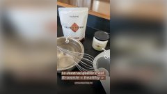 Caroline Receveur dévoile la recette de ses succulents brownies sur Instagram !