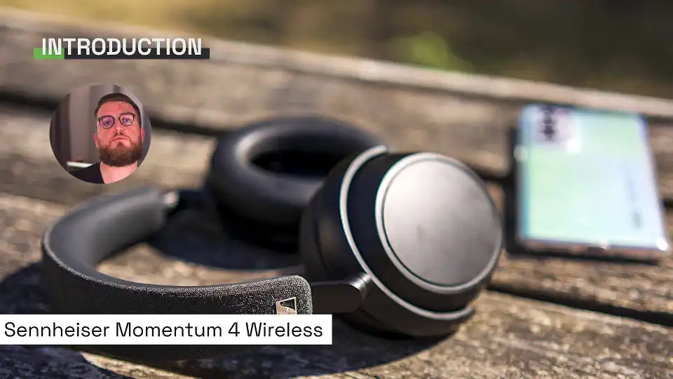 Casque Sennheiser MOMENTUM 4 Sans Fil Bleu Marine - Occasion, Bon état Général