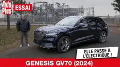 GENESIS GV70 (2024) : de l’essence à l’électrique - Essai