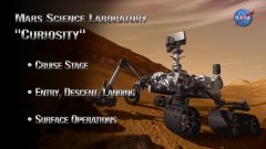 Curiosity : entrée dans l’atmosphère martienne et atterrissage