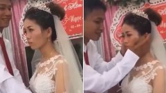Cette jeune mariée, est dégoûtée d'épouser cet homme choisi par ses parents, ça tourne mal