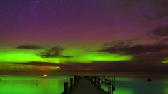 Timelapse : des aurores boréales dansent dans le ciel du Danemark