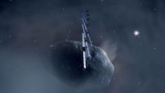 Simulation de l'atterrissage de Philae sur la comète 67P