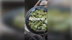Caroline Receveur dévoile la recette de son omelette épinard sur Instagram