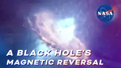 L'inversion magnétique d'un trou noir | Futura