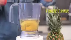 Smoothie combustion des graisses" thé vert et ananas"