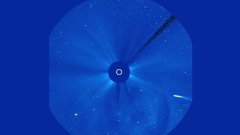 La comète Ison frôlant le Soleil, vue par Soho