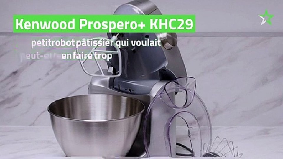 Robot pâtissier KENWOOD KHC29A.O0SI prospero