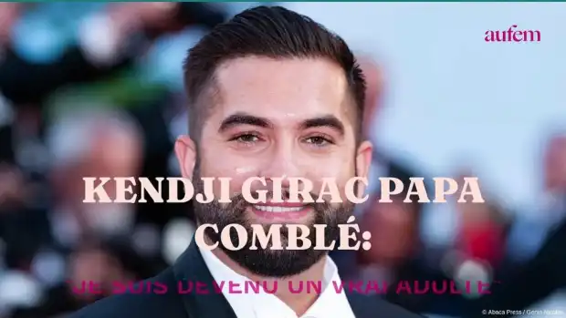 Kendji papa comblé : "Je suis devenu un vrai adulte"