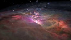 Vol à travers la nébuleuse d'Orion
