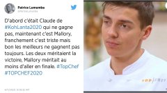 Top Chef 2020 : Les internautes indignés, ils comparent l'élimination de Mallory à celle de Claude dans Koh-Lanta !