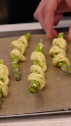 🌿Feuilletés d'asperges 🌱 #recette #cuisine #asperges #apéro #printemps #facile