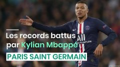 Les records battus​ par Kylian Mbappé