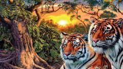 Illusion d'optique : combien de tigres voyez-vous sur cette image ?