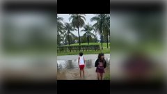 Booba partage une adorable vidéo de ses enfants s'amusant sous la pluie