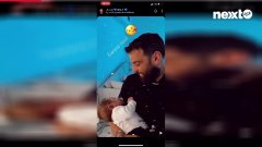 Kamila et Noré : Bébé Kenan vomit sur son père, la vidéo hilarante