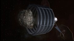 Capture et remorquage d'un astéroïde