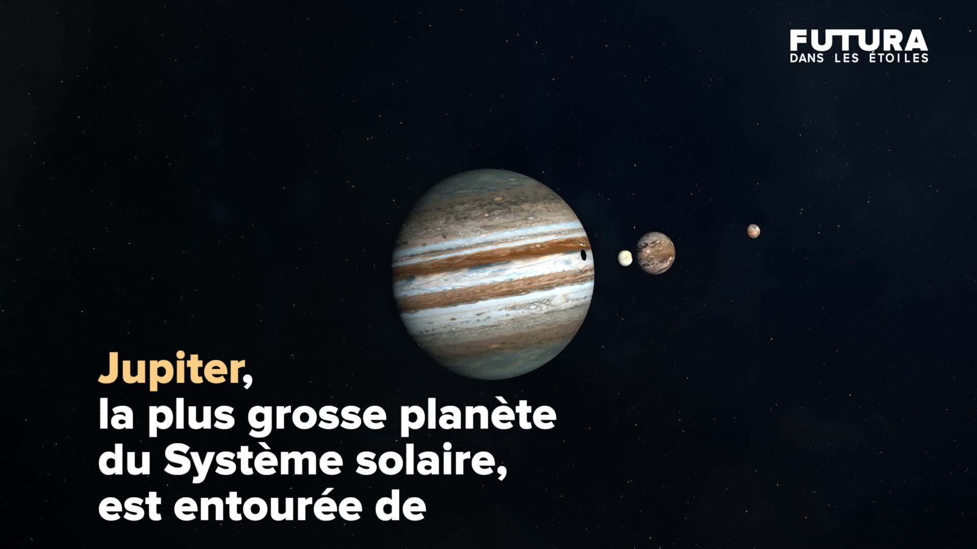 Combien de lunes possède Jupiter ? La plus grosse lune du système