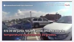 Policía encuentra un perro en un coche al sol: cuando se entera de dónde estaba su dueña, se queda sin palabras