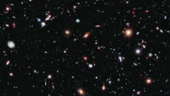 Transition video (Webb image with Hubble Ultra Deep Field)