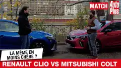 RENAULT CLIO VS MITSUBISHI COLT : la MÊME en moins chère ? - Match