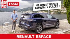 RENAULT ESPACE 2023 : vraiment un SUV familial 7 places ? - Essai