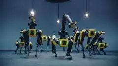 La danse des robots Spot de Boston Dynamics | Futura