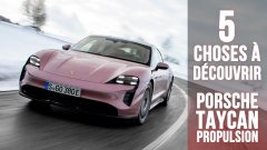 Une Taycan propulsion, 5 choses à savoir sur la Porsche 100% électrique d’entrée de gamme