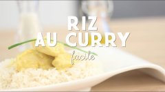 Recette du poulet au curry et son riz