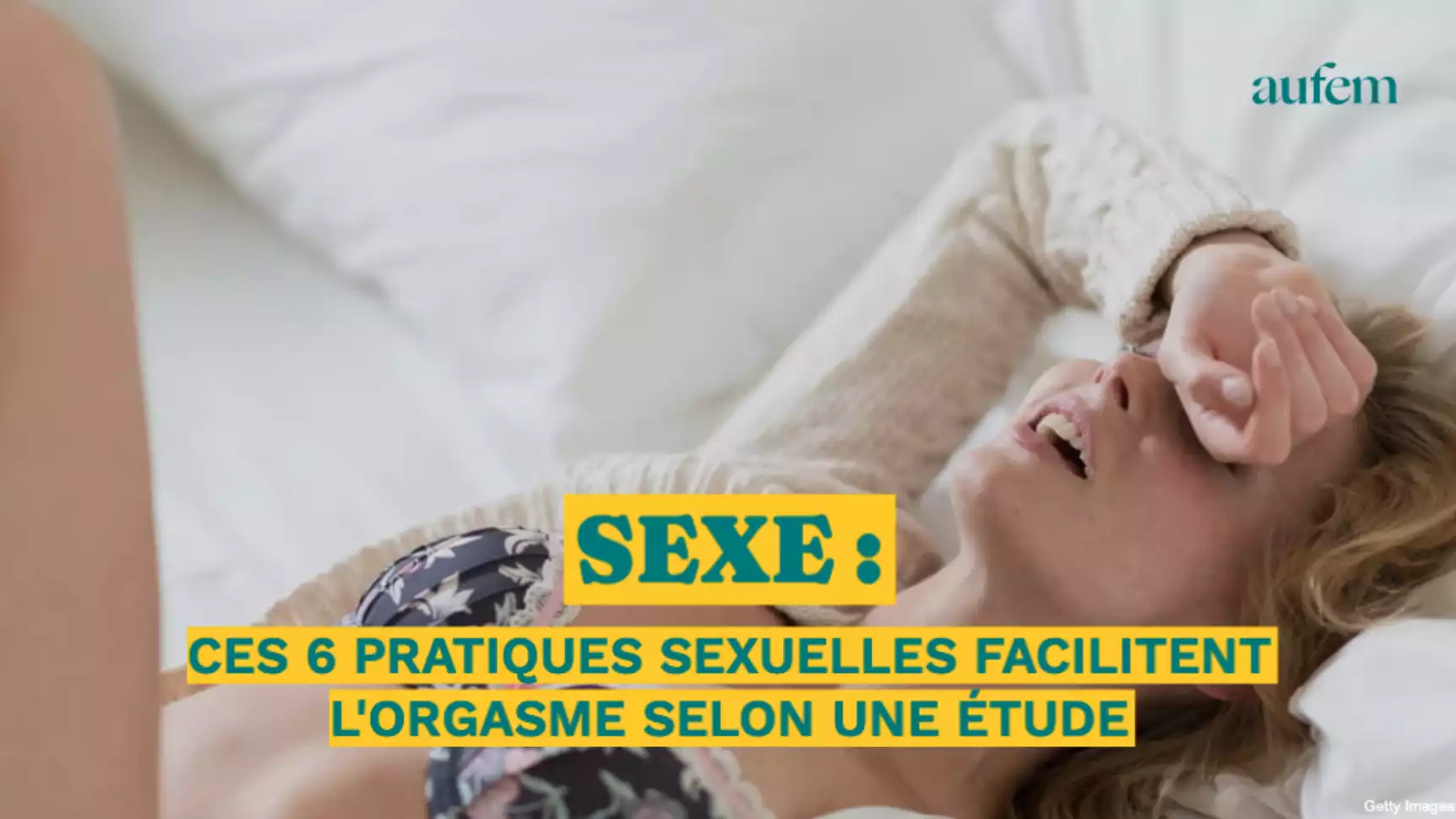 Sexe : ces 6 pratiques sexuelles facilitent l’orgasme des femmes, selon une  étude