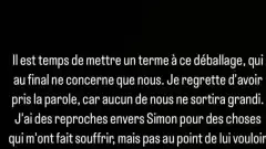 Adixia : elle fait machine arrière et s’excuse auprès de Simon Castaldi