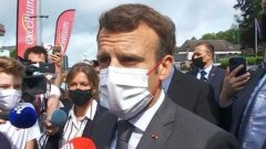 Emmanuel Macron interpellé par un écolier : « ça va la claque que tu t'es prise ? »
