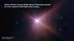 Poussière cosmique repérés par la NASA