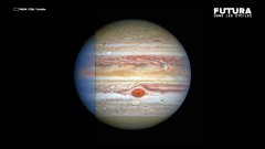 Nouvelles images de Jupiter par Hubble | Futura