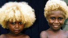 Les Mélanésiens possèdent un gène unique au monde leur donnant des cheveux naturellement blonds