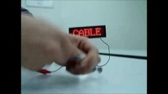 La batterie flexible qui a la forme d'un câble