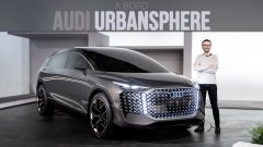 A bord de l'Audi urbansphere