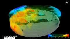 La circulation du CO2 dans l'atmosphère comme vous ne l'avez jamais vue