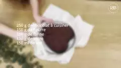 Gâteau au chocolat sans œuf