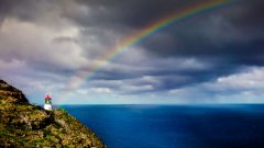 Kézako : pourquoi les arcs-en-ciel ont-ils une forme d'arc ?