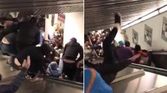 Vidéo : Un escalator bondé d'une station de métro à Rome s'emballe et fait plusieurs blessés