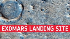 Survolez le site d'atterrissage d'ExoMars 2020