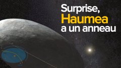 Surprise : la planète naine Haumea a un anneau !