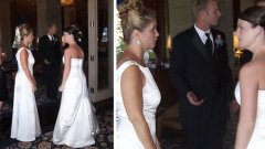 Le jour de son mariage, elle découvre que sa nouvelle belle-mère se pointe aussi en robe de mariée