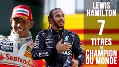 Les 7 titres  de Champion du Monde de Formule 1 de Lewis Hamilton