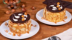 Les petits roulés au caramel et aux noisettes, parfait pour le quatre-heure !