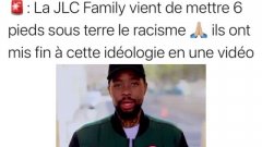 JLC family : Ils passent un message fort contre le racisme et deviennent la risée de la toile !
