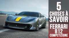 812 Competizione, 5 choses à savoir sur l’ultime production Ferrari à moteur V12